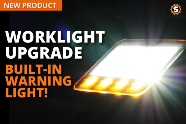 Nuovo prodotto - Faro da lavoro a LED con luce di avvertimento incorporata