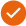 Orange circle with white check mark